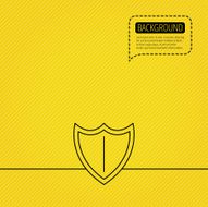 Shield icon Protection sign N4