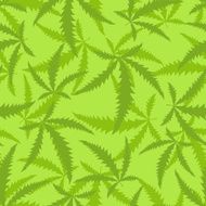 Marijuana is a seamless pattern Background of narcotic plant