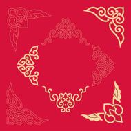 Angle Decoration of Chinese traditional style N4