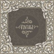 Vintage decorative frame N7
