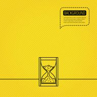 Hourglass icon Sand time sign N5