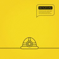 Engineering icon Engineer or worker helmet N4