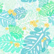 light tropical pattern