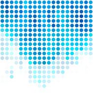 Blue Dots Background Creative Design Templates N5