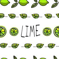 Seamless pattern with lemons N5