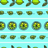 Seamless pattern with lemons N8