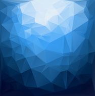 Blue Polygonal Mosaic Background Creative Design Templates N34