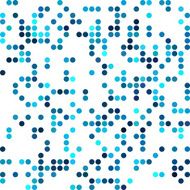 Blue Dots Background Creative Design Templates N9