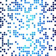 Blue Dots Background Creative Design Templates N10