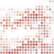 Red Donuts Background Creative Design Templates