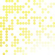 Yellow Donuts Background Creative Design Templates N2