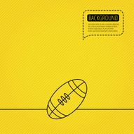 American football icon Sport ball sign N2