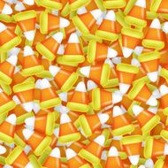 Candy corn seamless pattern vector illustration N4