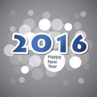 New Year Card Background - 2016 N19