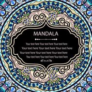 invitation mandala card N2