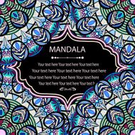 invitation mandala card N5