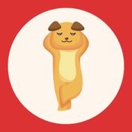 animal dog cartoon theme elements