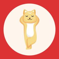 animal cat cartoon theme elements