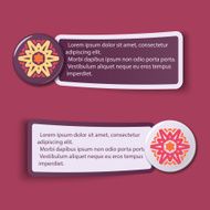 Colorful Web Stickers Tags and Labels N13