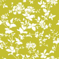 Seamless pattern with floral ornament - Illustration N2