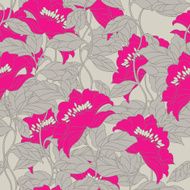 Seamless pattern with floral ornament - Illustration N4