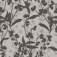 Seamless pattern with floral ornament - Illustration N6
