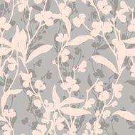 Seamless pattern with floral ornament - Illustration N7