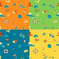 Four Background in Different Colors N4