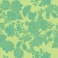 Seamless pattern with floral ornament - Illustration N12