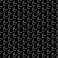 Black and white geometric seamless pattern N18