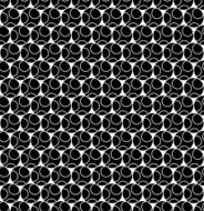 Black and white geometric seamless pattern N19