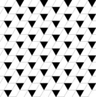 Black and white geometric seamless pattern N26