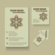 Abstract template brochure for design