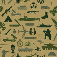 Military background Seamless pattern elements N3