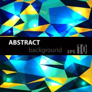 Abstract disco glowing of background Vector illustration N3