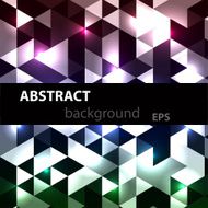 Abstract disco glowing of background Vector illustration N4