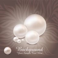 large vector on a luxurious pearl background with patterns