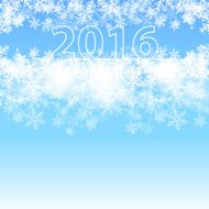 Abstract blue Christmas background