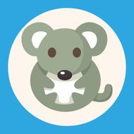 animal mouse cartoon theme elements