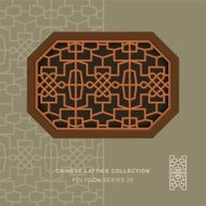 Chinese window tracery polygon frame 25 knot line
