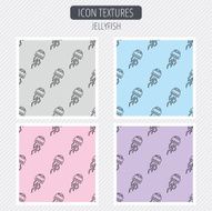 Jellyfish icon Marine animal sign N3