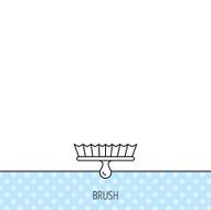 Brush icon Paintbrush tool sign N10