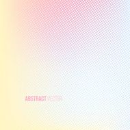 Halftone background Light yellow blue pink white color