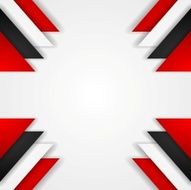 Abstract contrast background with tech elements