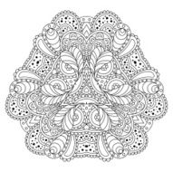 Black And White Mandala N11