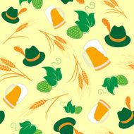 Oktoberfest Beer Pattern N2