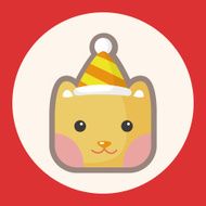 animal cat cartoon theme elements N2