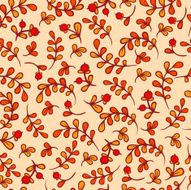 Lovely autumn background with cranberries N3