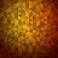 Abstract background of color triangles