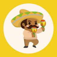 Mexican theme elements N7